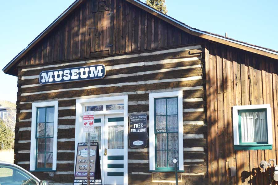 El Museo Edwin Carter en Breckenridge desde el exterior