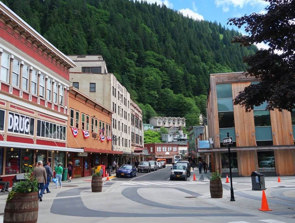 Front Street, una de las mejores cosas para hacer en Juneau, Alaska