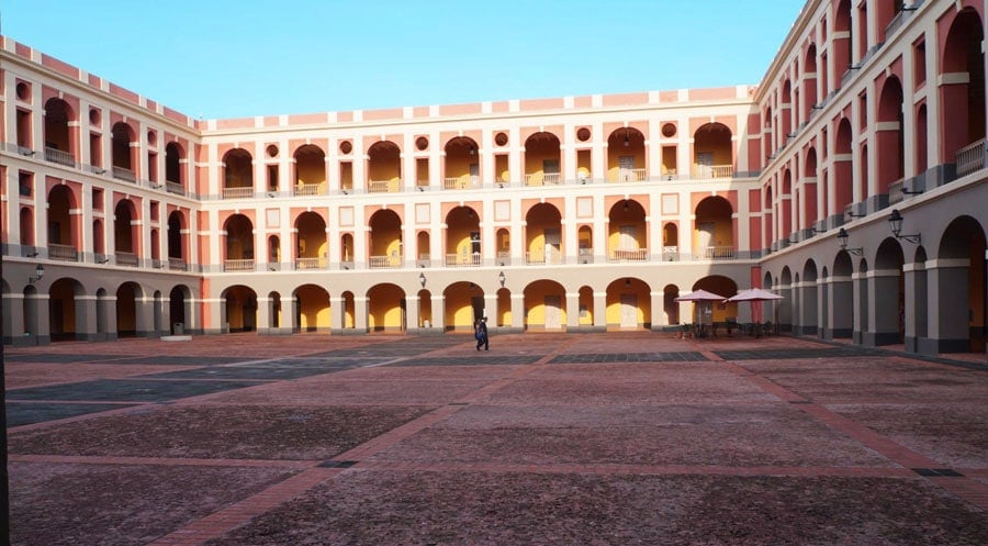 Vista del histórico El Museo Las Américas