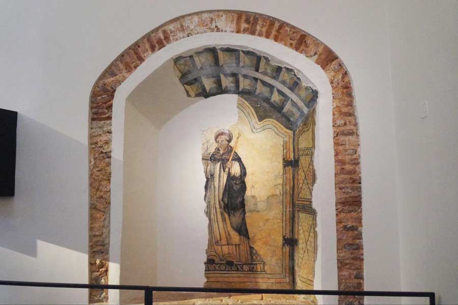 Vista desde el interior de la Iglesia de San José